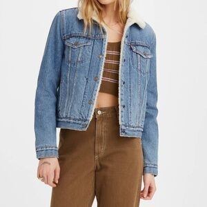 Levi's® Premium ORIGINAL SHERPA TRUCKER JACKET SIZE L